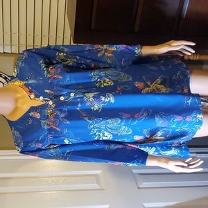 🎉CLOSET CLEAROUT lightweight tunic bright vibrant color